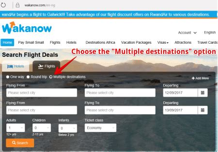 wakanow flight booking.